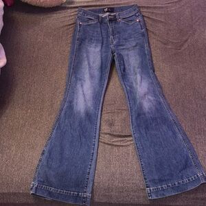 Banana Republic Women's Blue Flare Jeans